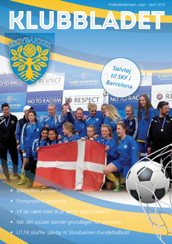 skovbakken kvindefodbold klubbladet april 2016