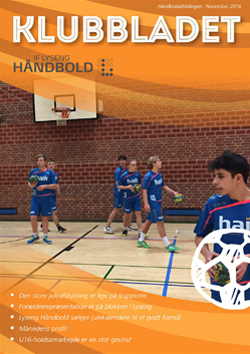 lyseng håndbold klubbladet december 2016